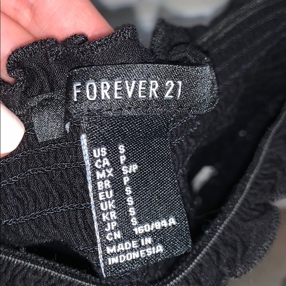 Black tube top - Picture 3 of 3